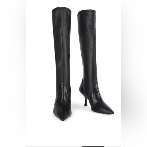 NWOT Stuart Weitzman pointed-toe boots size 9 - Picture 2 of 11